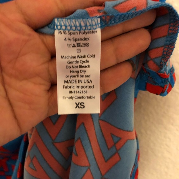 LuLaRoe Azure XS - Picture 3 of 3